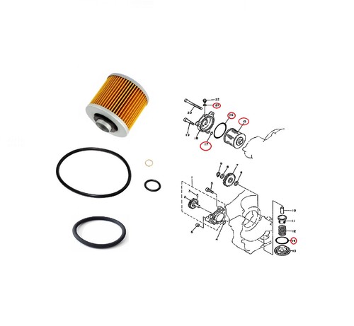 Kit manutenzione yamaha - manutenzione, xt