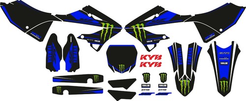Kit grafica yamaha yz125 yz250 - kit,