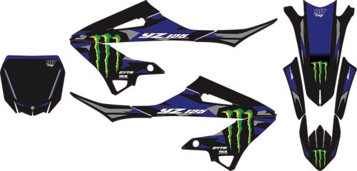 Kit grafiche yamaha 125 - kit, /