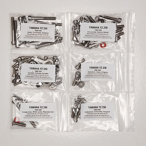 Yamaha 250 1988 1989 - yz, kit