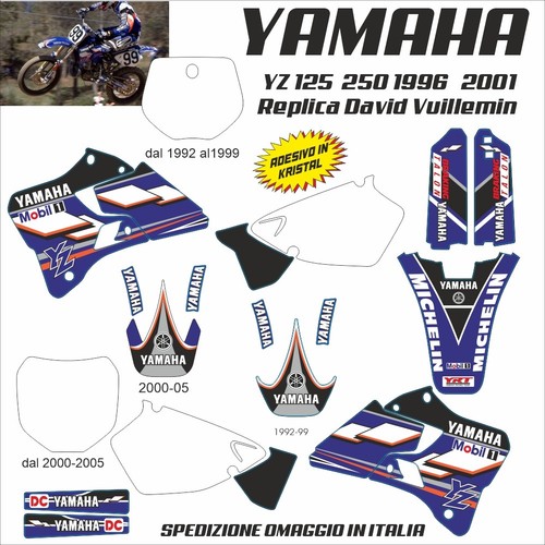 Yamaha 125 250 1996 - 1996, 1997
